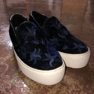 Platform sneakers worn once!!